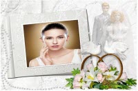 wedding photo frame